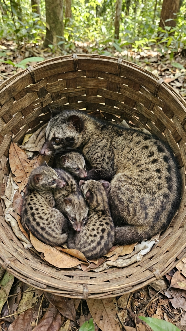 Bổ sung gì cho Cầy Hương khi đang mang bầu?